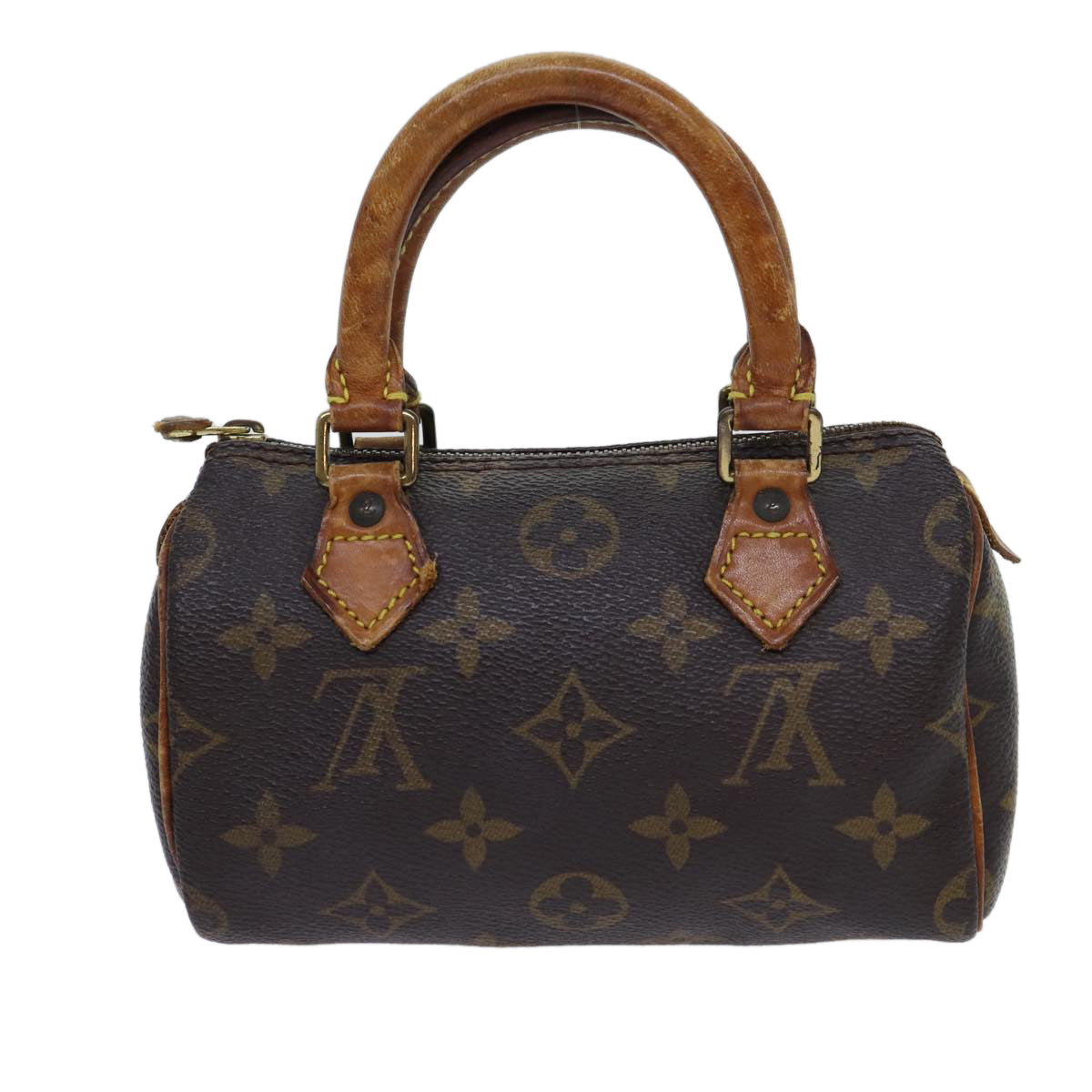 LOUIS VUITTON Monogram Mini Speedy Hand Bag M41534 LV bs13321