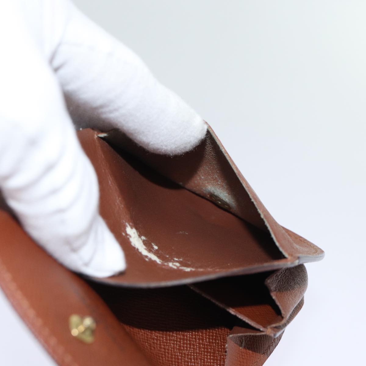 LOUIS VUITTON Monogram Porte Monnaie Guze Coin Purse M61970 LV bs13338