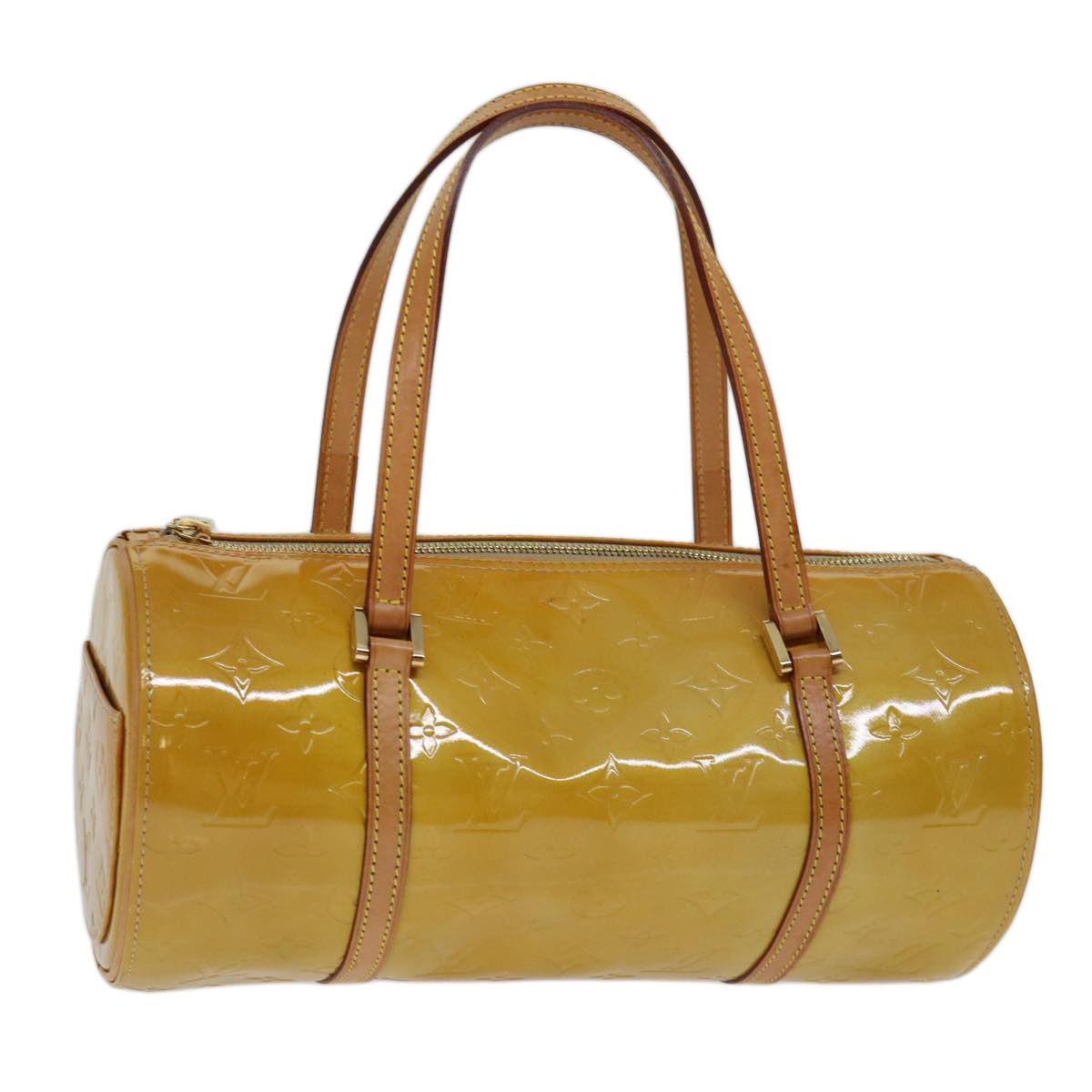 LOUIS VUITTON Monogram Vernis Bedford Hand Bag Beige M91006 LV bs13340