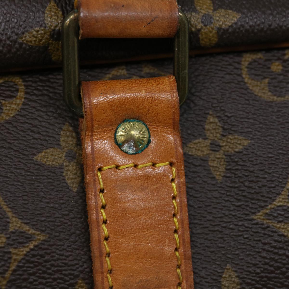 LOUIS VUITTON Monogram Sirius 70 Boston Bag M41400 LV bs13364