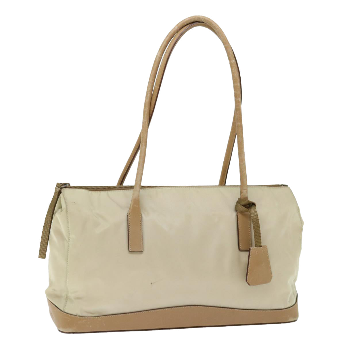 Luxury PradaShoulder Bag Nylon Beige bs13402