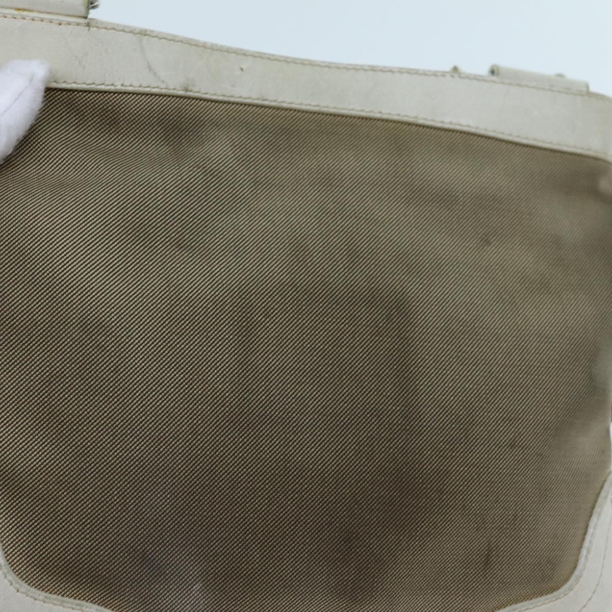 Luxury PradaShoulder Bag Canvas Beige bs13418