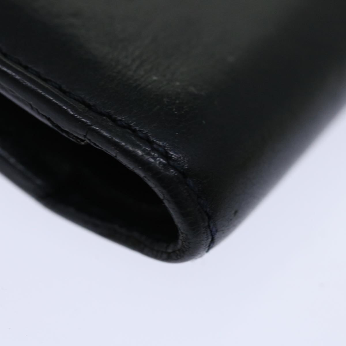 LOUIS VUITTON Nomad Multipuru Wallet Leather Black LV bs13444