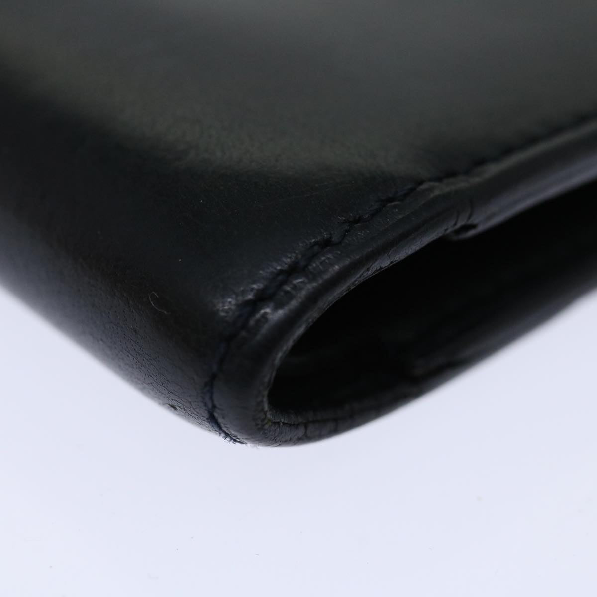 LOUIS VUITTON Nomad Multipuru Wallet Leather Black LV bs13444