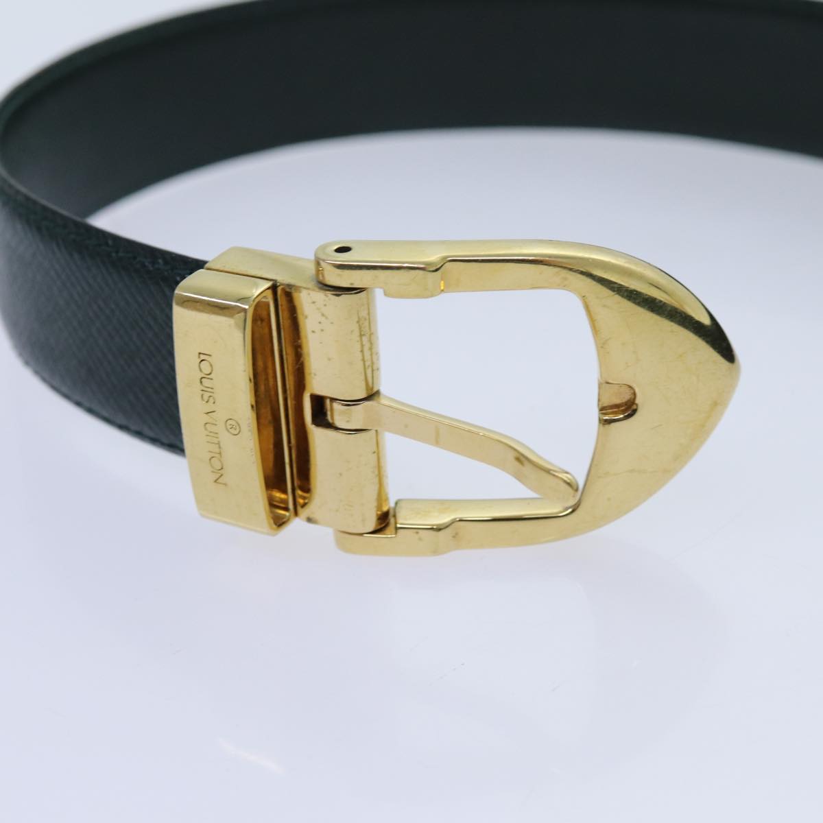 LOUIS VUITTON Taiga Leather Ceinture Classic Belt Epicea M6845V LV bs13445