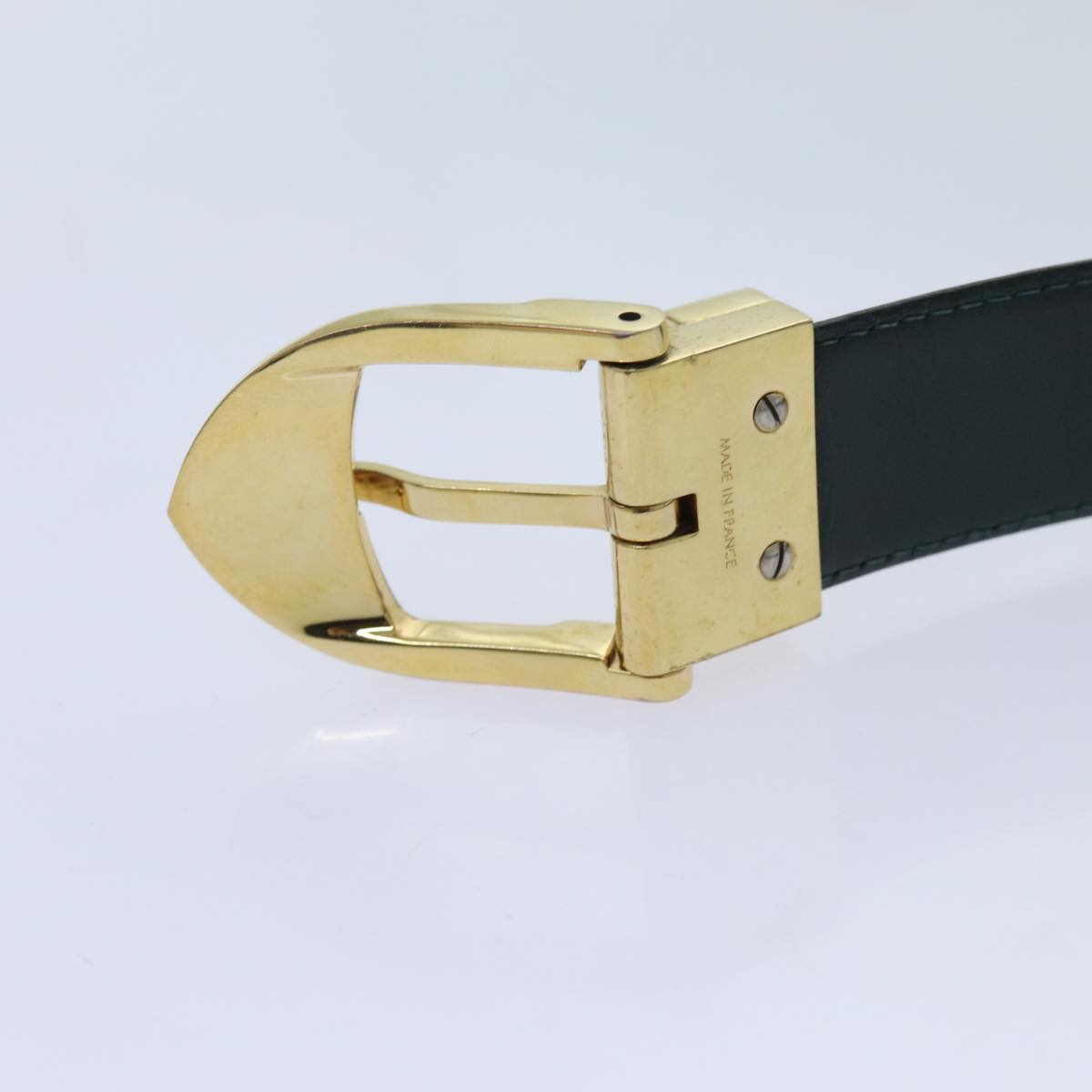LOUIS VUITTON Taiga Leather Ceinture Classic Belt Epicea M6845V LV bs13445