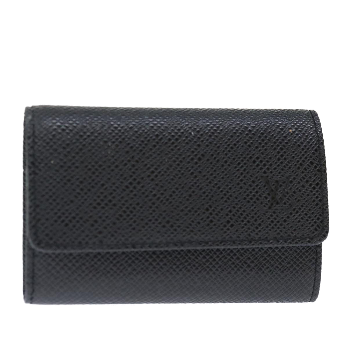 LOUIS VUITTON Taiga Multicles6 Key Case Ardoise M60532 LV bs13446