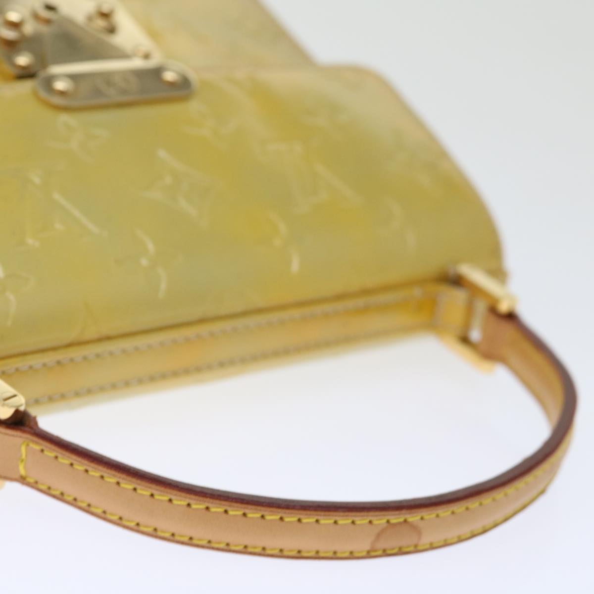LOUIS VUITTON Monogram Vernis Spring street Hand Bag Gris M91029 LV bs13447