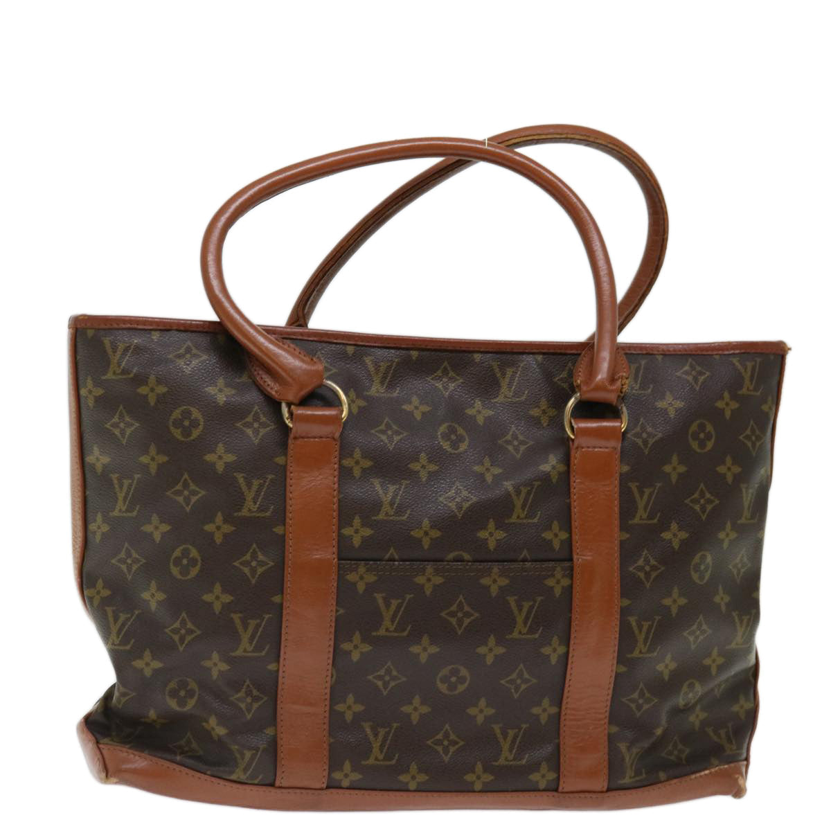 LOUIS VUITTON Monogram Sac Weekend PM Tote Bag M42425 LV bs13451