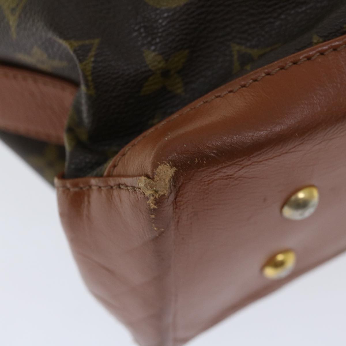 LOUIS VUITTON Monogram Sac Weekend PM Tote Bag M42425 LV bs13451