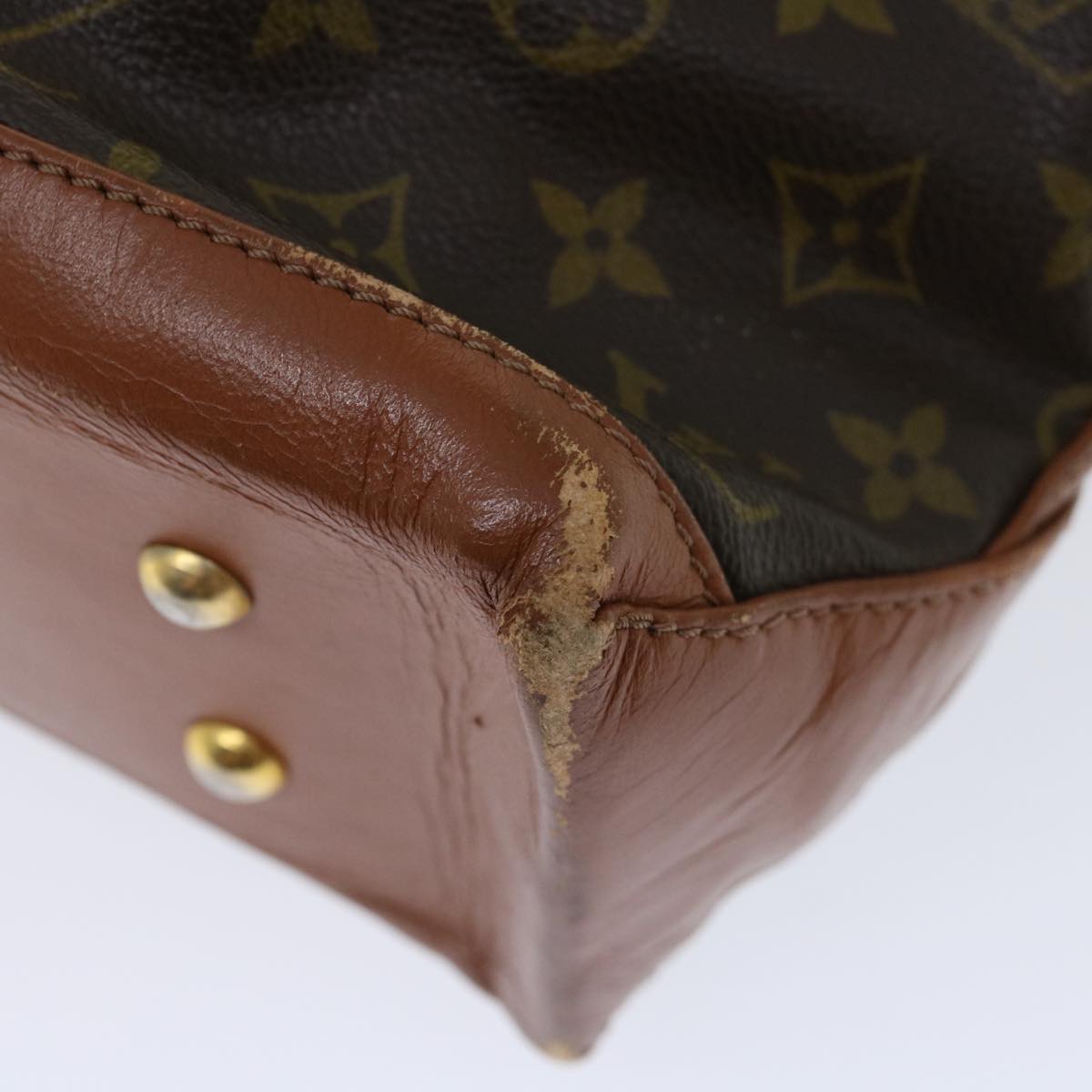 LOUIS VUITTON Monogram Sac Weekend PM Tote Bag M42425 LV bs13451