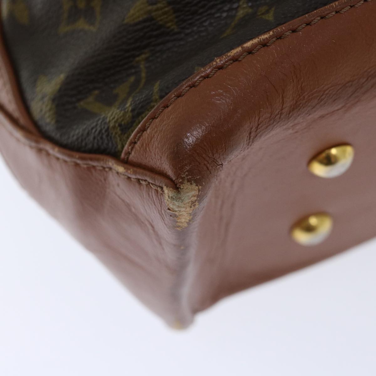 LOUIS VUITTON Monogram Sac Weekend PM Tote Bag M42425 LV bs13451