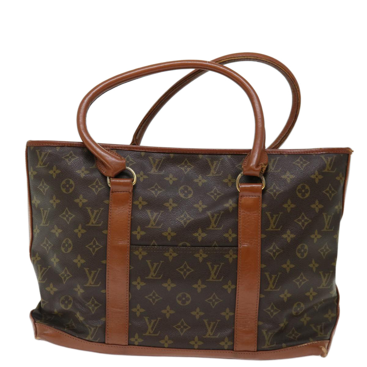 LOUIS VUITTON Monogram Sac Weekend PM Tote Bag M42425 LV bs13451