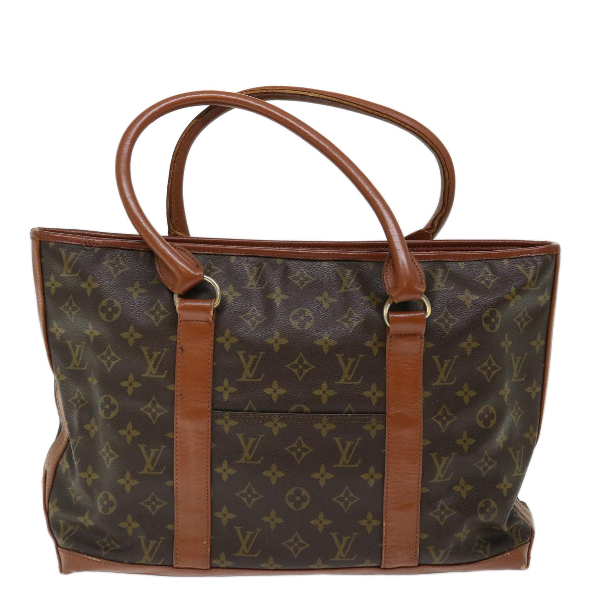 LOUIS VUITTON Monogram Sac Weekend PM Tote Bag M42425 LV bs13451
