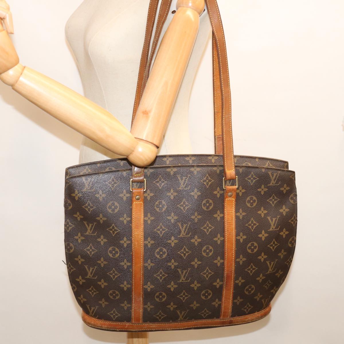 LOUIS VUITTON Monogram Babylone Tote Bag M51102 LV bs13457