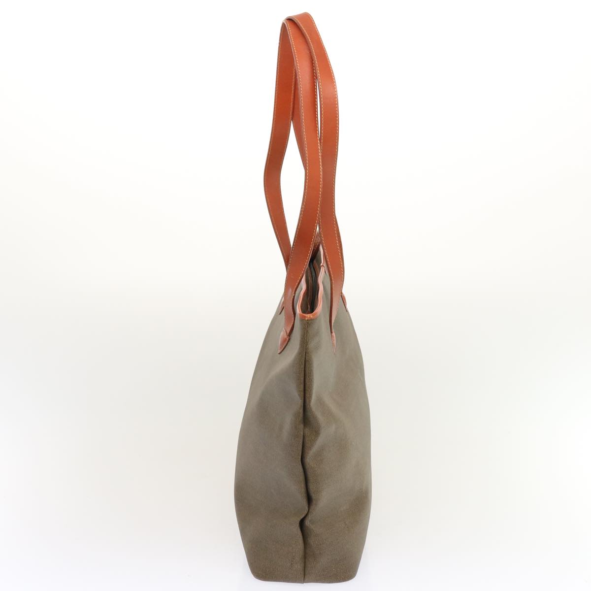 Luxury FendiShoulder Bag PVC Leather Beigebs13469