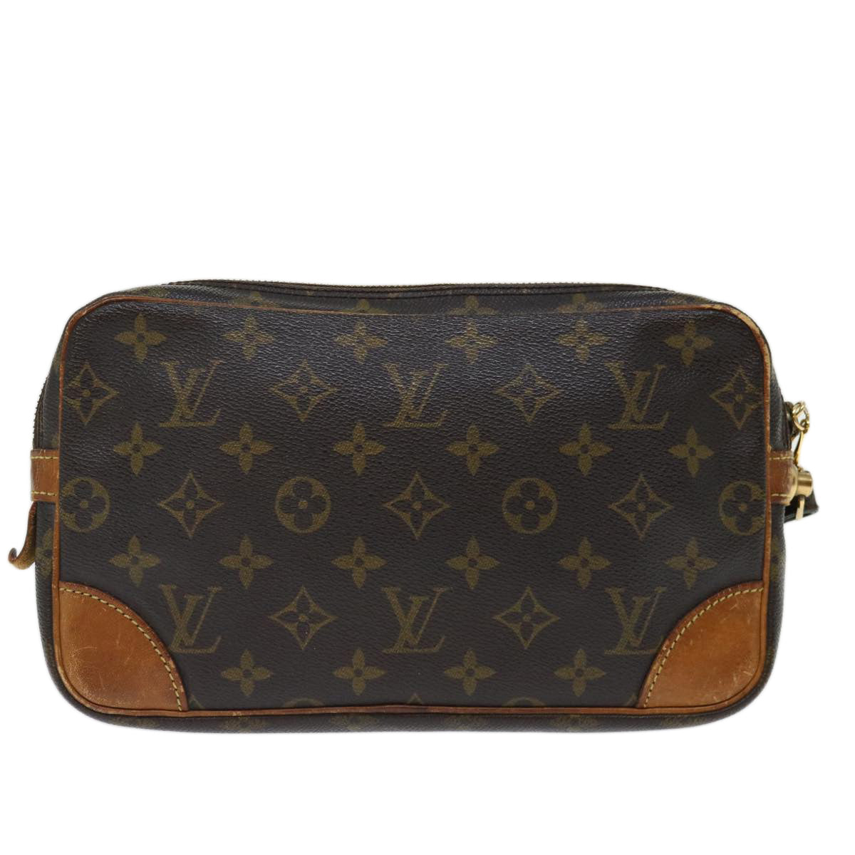 LOUIS VUITTON Monogram Marly Dragonne GM Clutch Bag M51825 LV bs13475