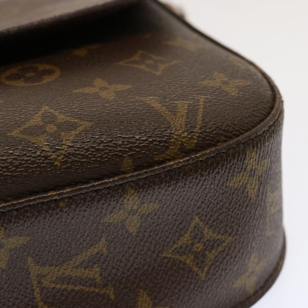 LOUIS VUITTON Monogram Saint Cloud GM Shoulder Bag Vintage M51242 bs13477