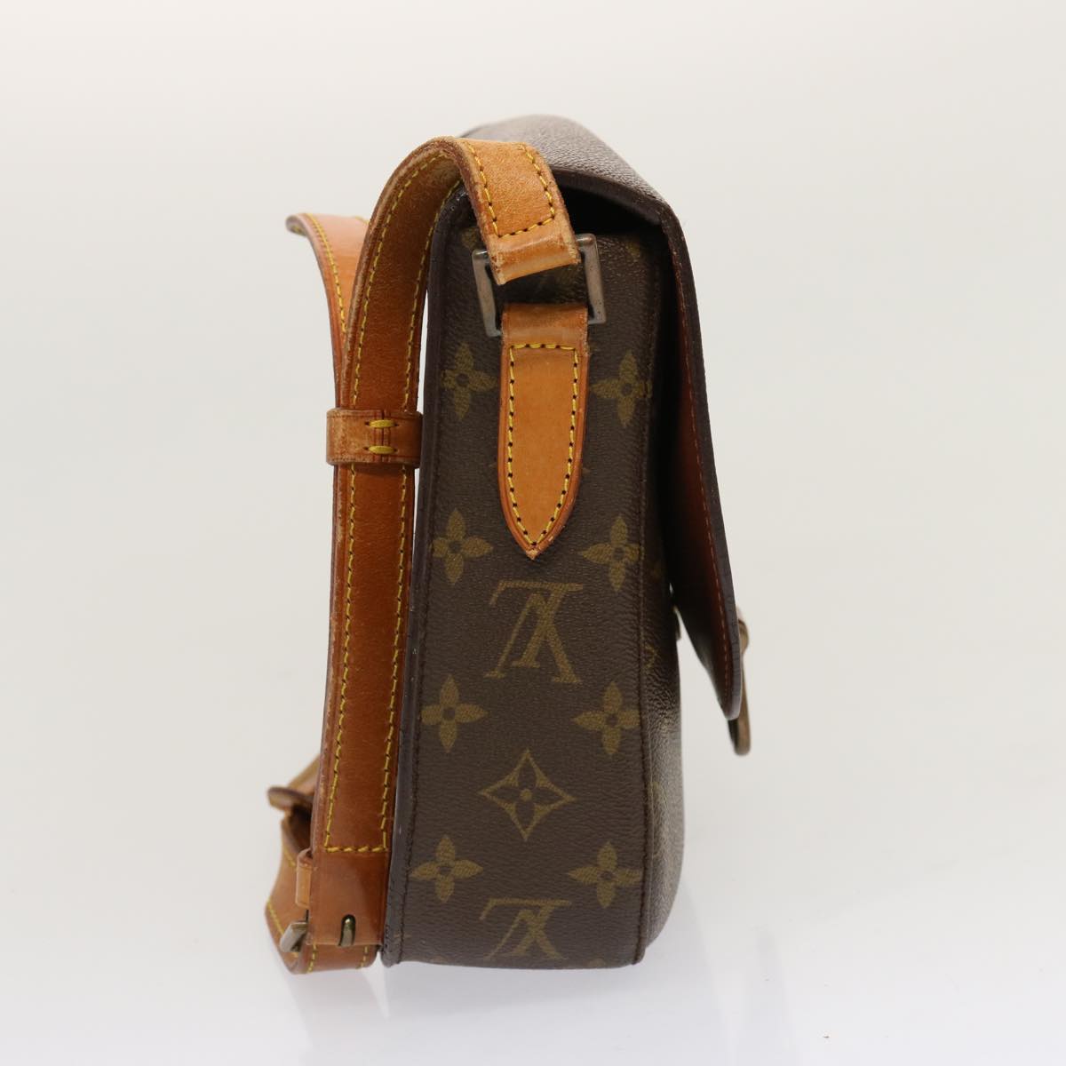 LOUIS VUITTON Monogram Saint Cloud GM Shoulder Bag Vintage M51242 bs13477