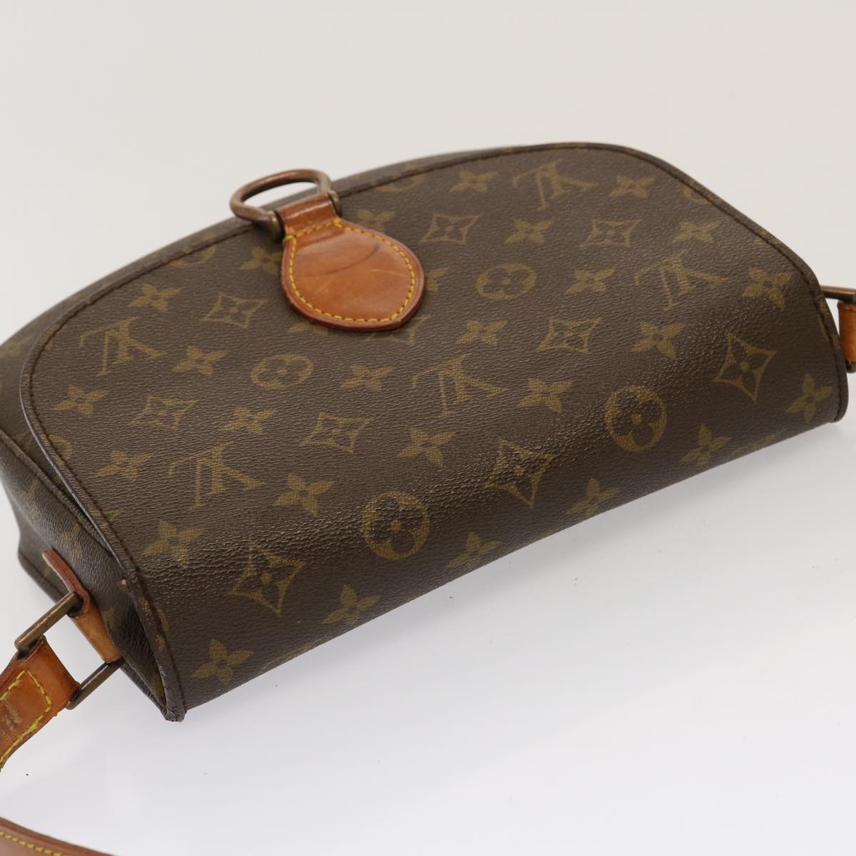 LOUIS VUITTON Monogram Saint Cloud GM Shoulder Bag Vintage M51242 bs13477