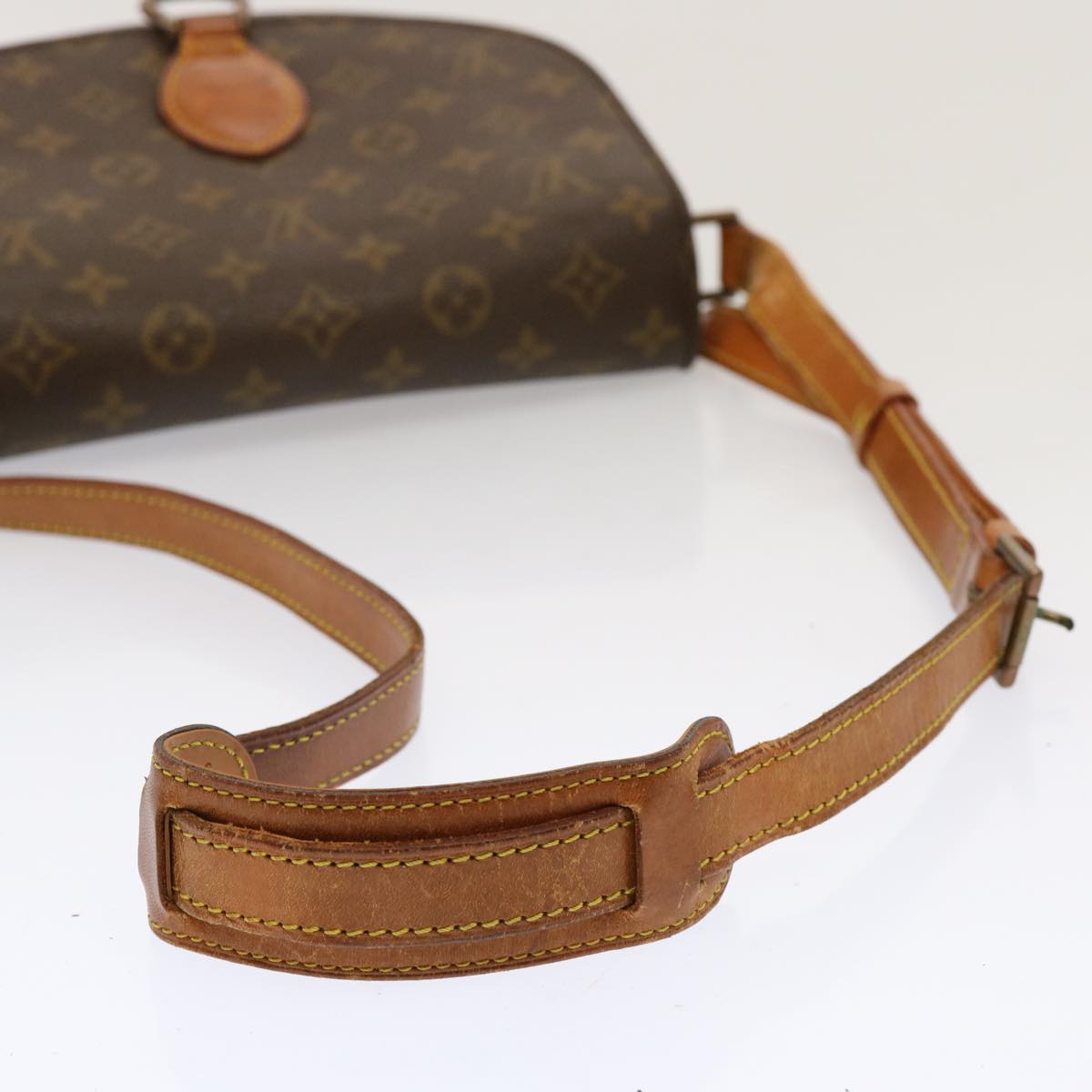 LOUIS VUITTON Monogram Saint Cloud GM Shoulder Bag Vintage M51242 bs13477