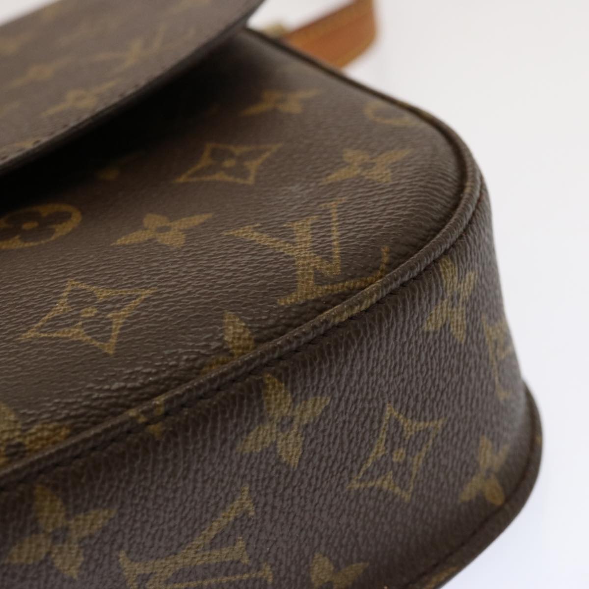 LOUIS VUITTON Monogram Saint Cloud GM Shoulder Bag M51242 LV bs13478