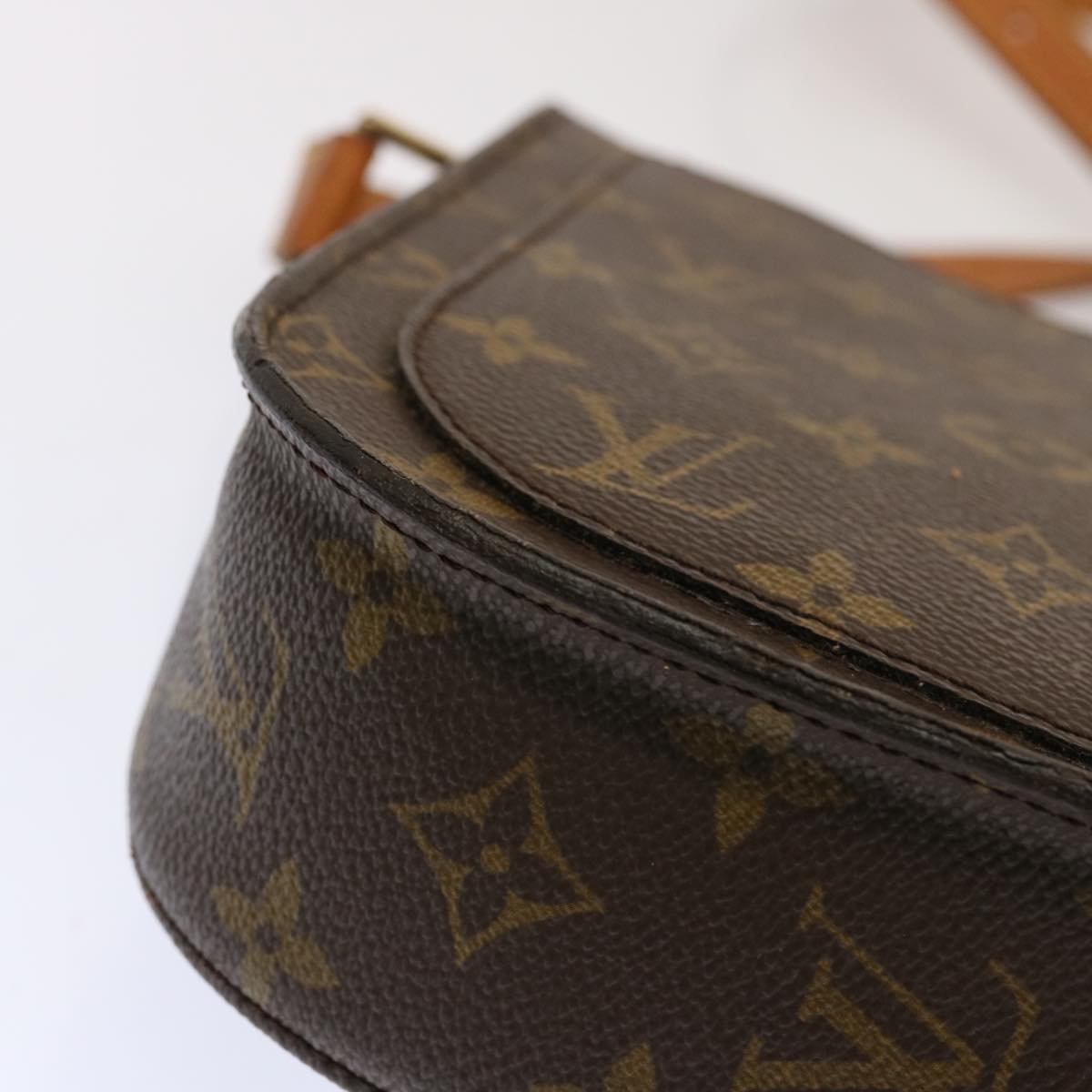 LOUIS VUITTON Monogram Saint Cloud GM Shoulder Bag M51242 LV bs13478