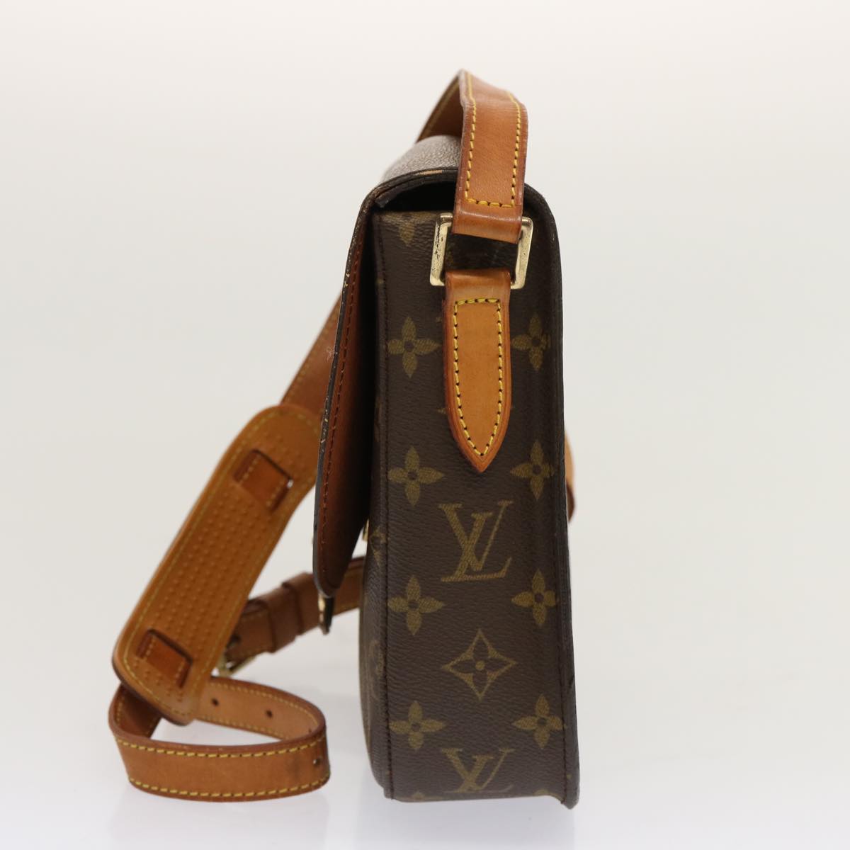LOUIS VUITTON Monogram Saint Cloud GM Shoulder Bag M51242 LV bs13478