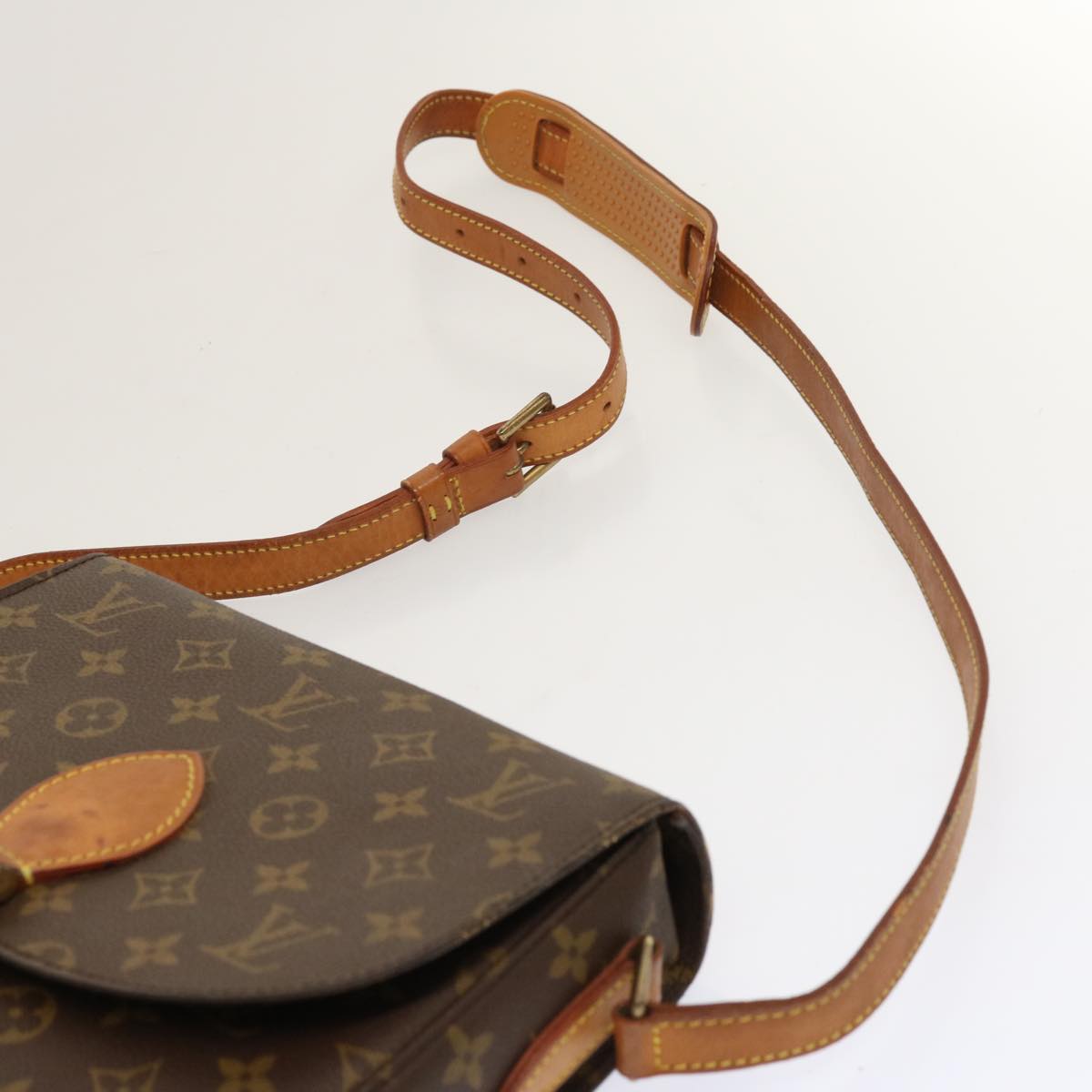 LOUIS VUITTON Monogram Saint Cloud GM Shoulder Bag M51242 LV bs13478