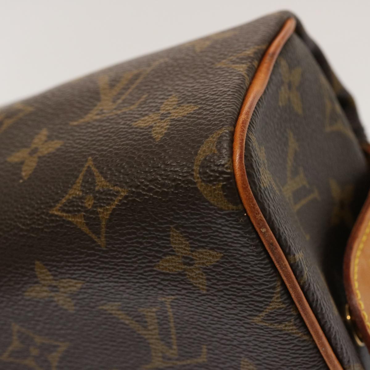 LOUIS VUITTON Monogram Trousse Patte Pression Cosmetic Pouch M47636 bs13479