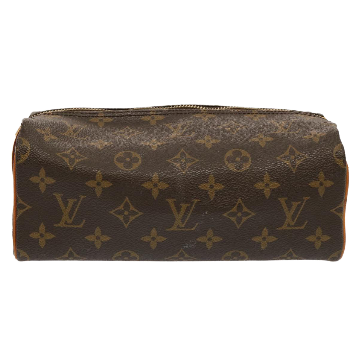 LOUIS VUITTON Monogram Trousse Patte Pression Cosmetic Pouch M47636 bs13479