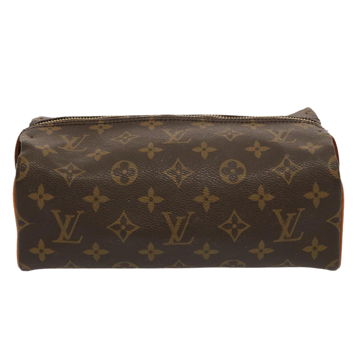 LOUIS VUITTON Monogram Trousse Patte Pression Cosmetic Pouch M47636 bs13479