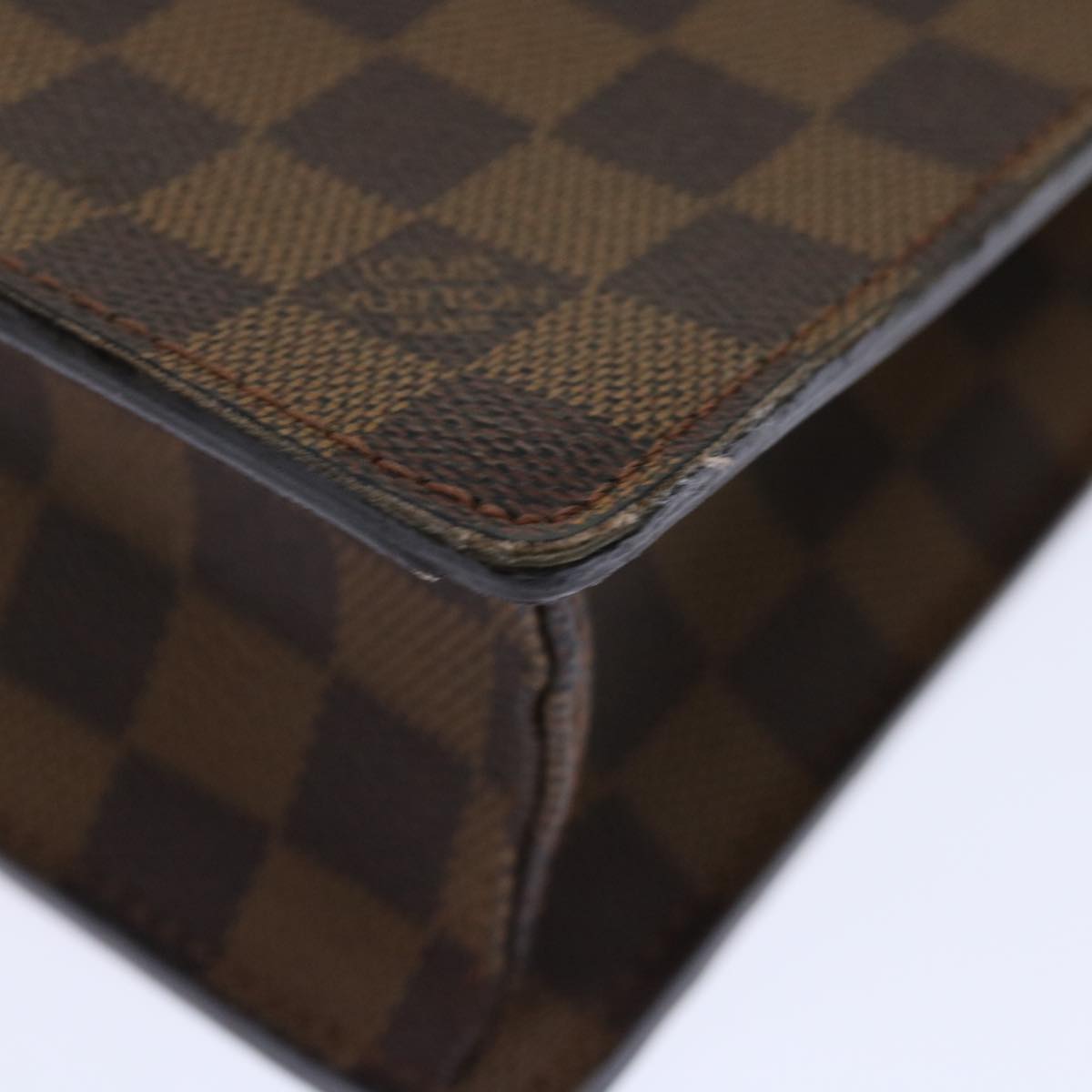 LOUIS VUITTON Damier Ebene Altona PM Briefcase N53315 LV bs13489