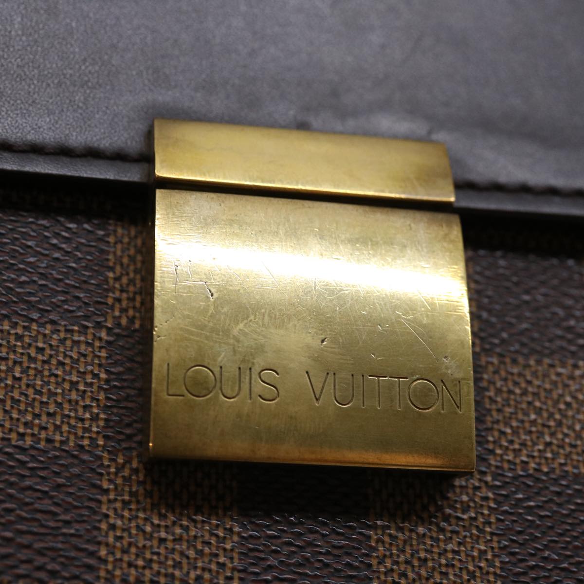 LOUIS VUITTON Damier Ebene Altona PM Briefcase N53315 LV bs13489
