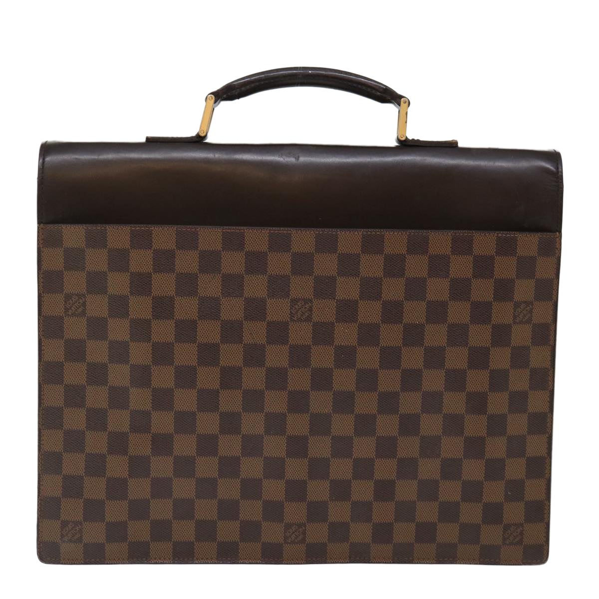 LOUIS VUITTON Damier Ebene Altona PM Briefcase N53315 LV bs13489