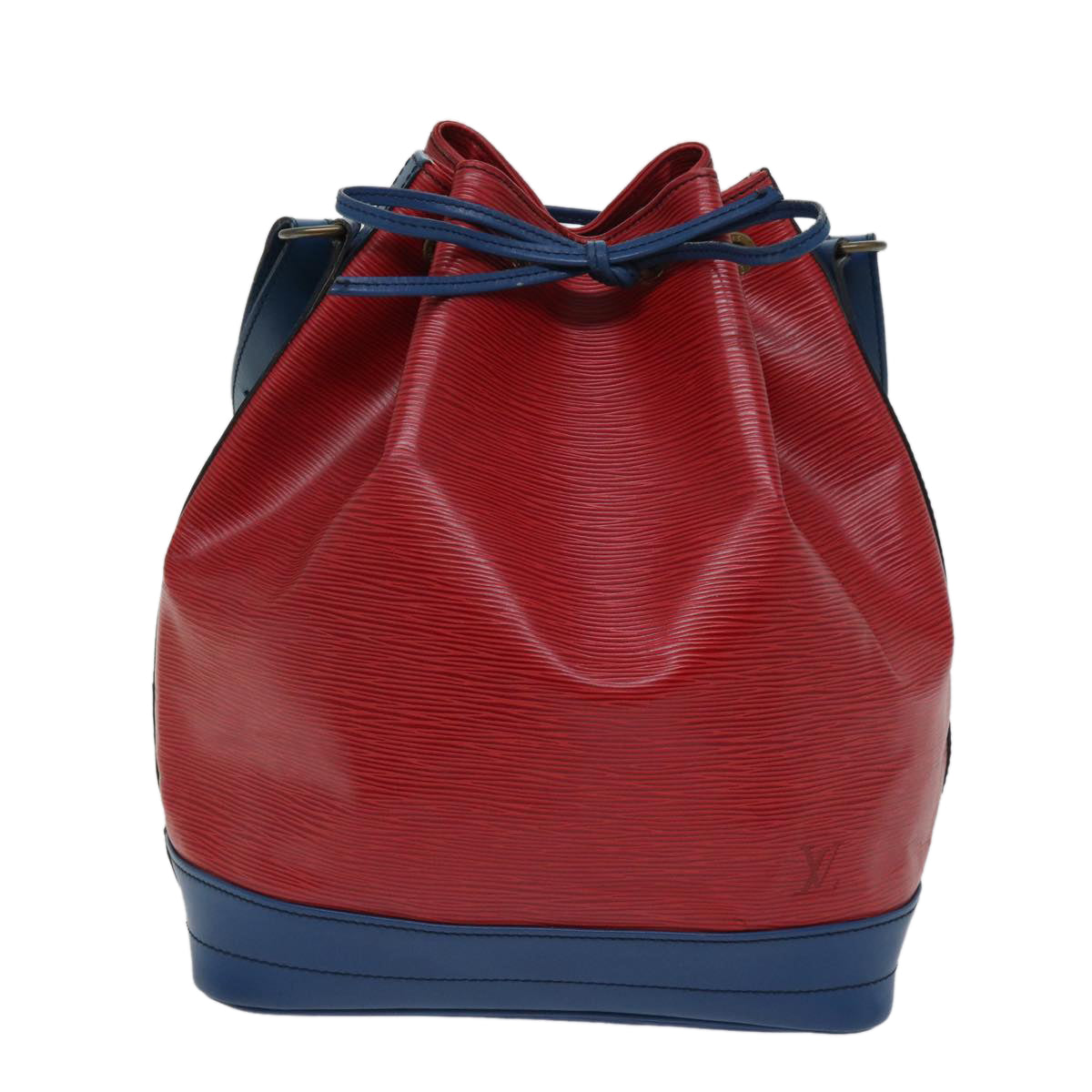 LOUIS VUITTON Epi Noe Shoulder Bag Bicolor Red Blue M44084 LV bs13511