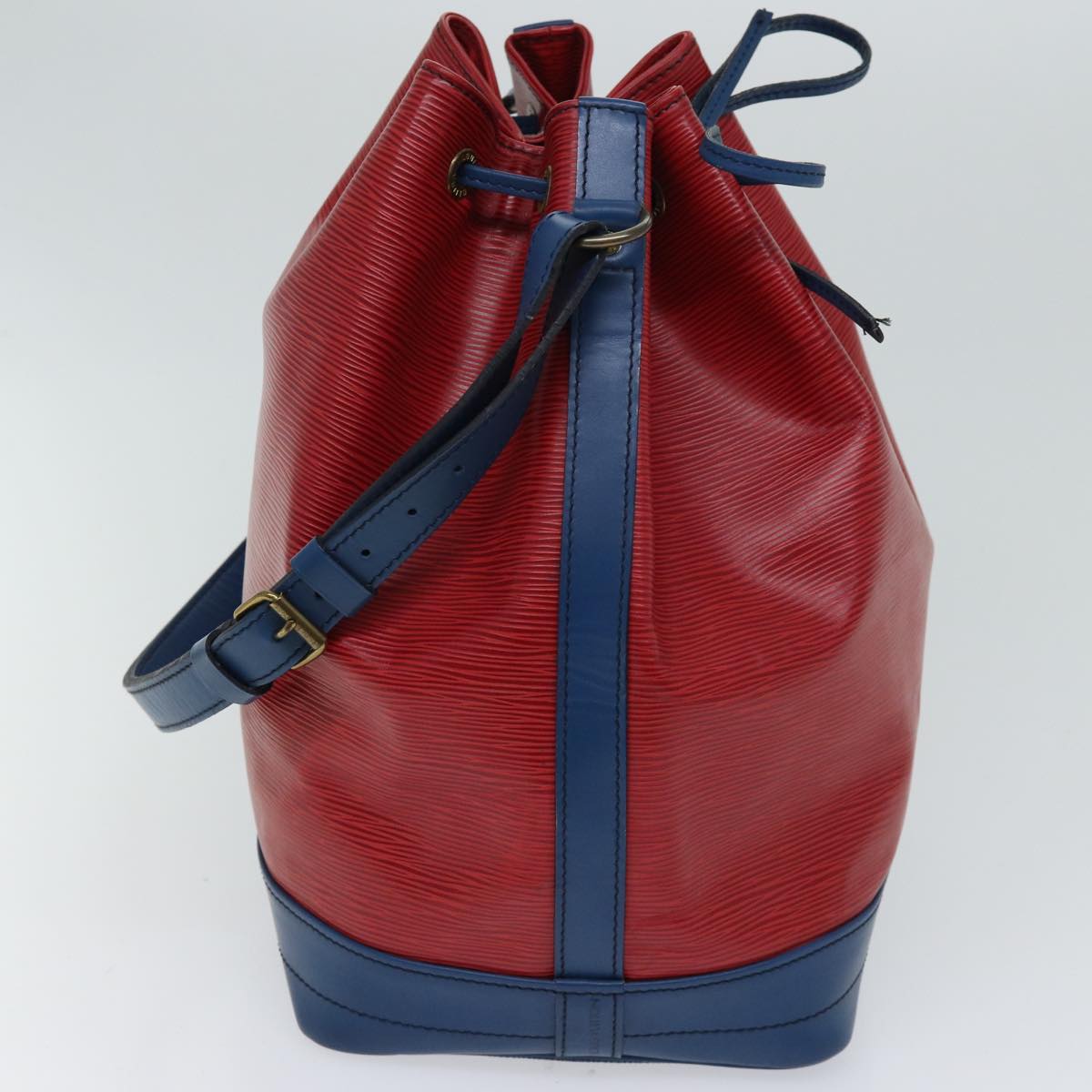 LOUIS VUITTON Epi Noe Shoulder Bag Bicolor Red Blue M44084 LV bs13511