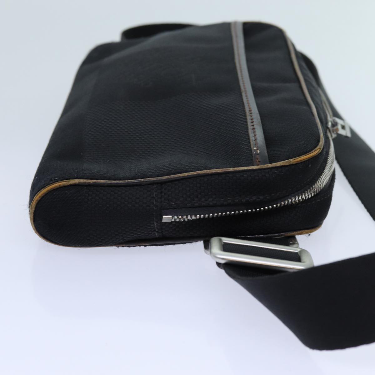 LOUIS VUITTON Damier Geant Acrobat Body Bag Black N41128 LV bs13522