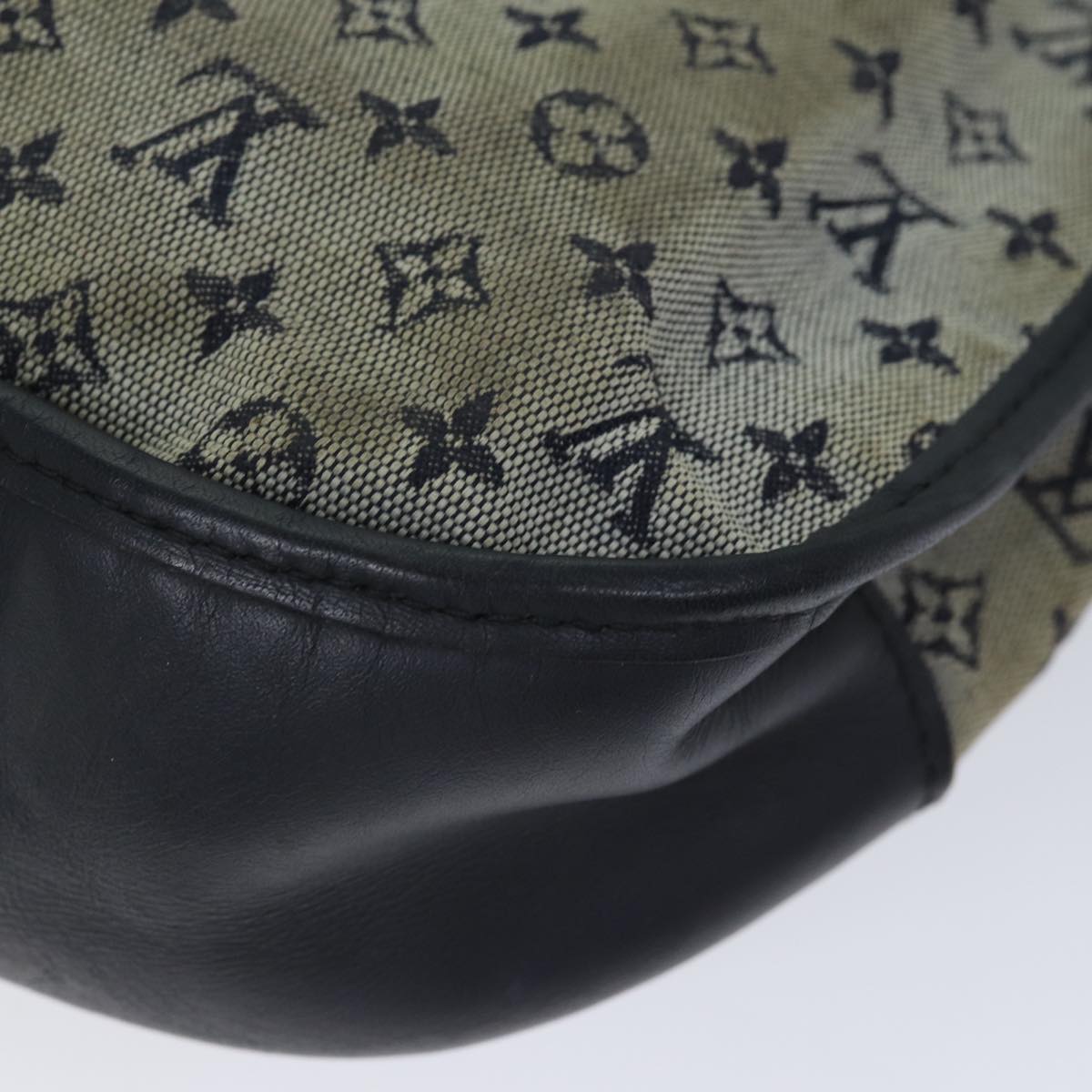 LOUIS VUITTON Monogram Mini Belanger Shoulder Bag Blue M92670 LV bs13523