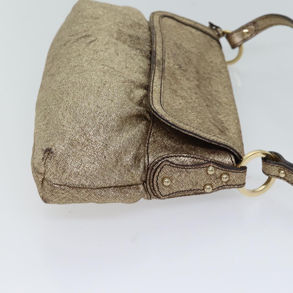 Luxury FendiHand Bag Leather Goldbs13528