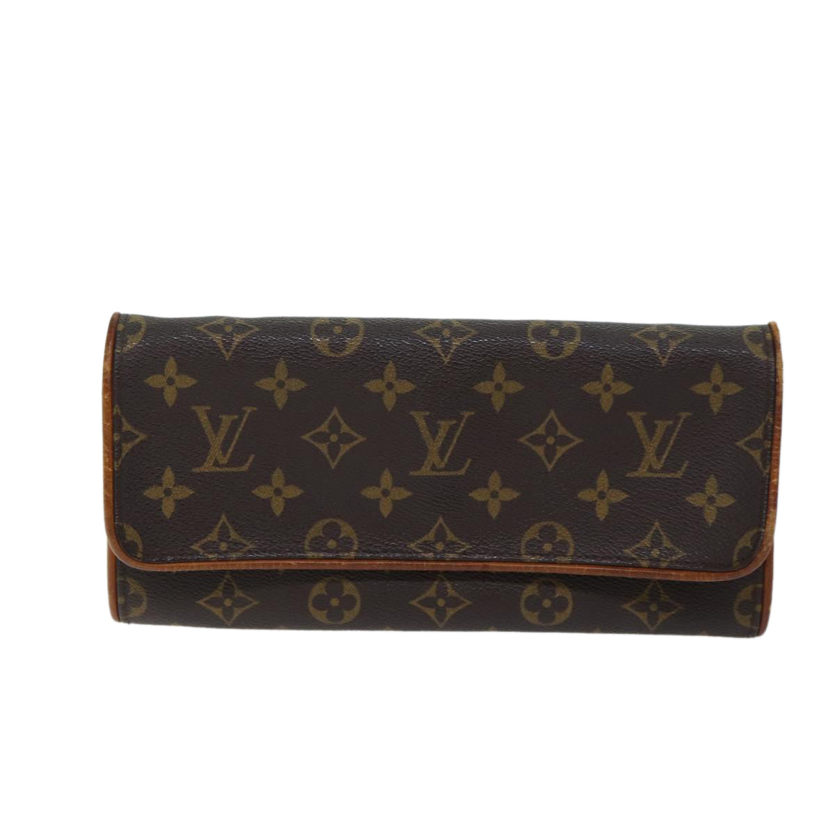 LOUIS VUITTON Monogram Pochette Twin GM Shoulder Bag M51852 LV bs13535