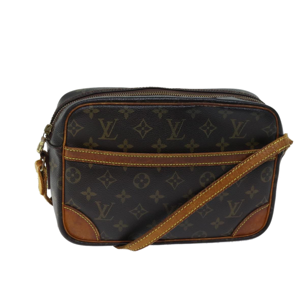 LOUIS VUITTON Monogram Trocadero 27 Shoulder Bag M51274 LV bs13536