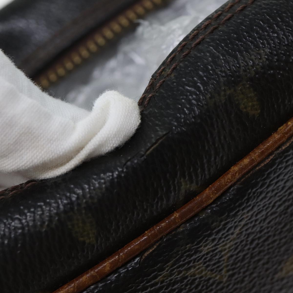 LOUIS VUITTON Monogram Trocadero 27 Shoulder Bag M51274 LV bs13536