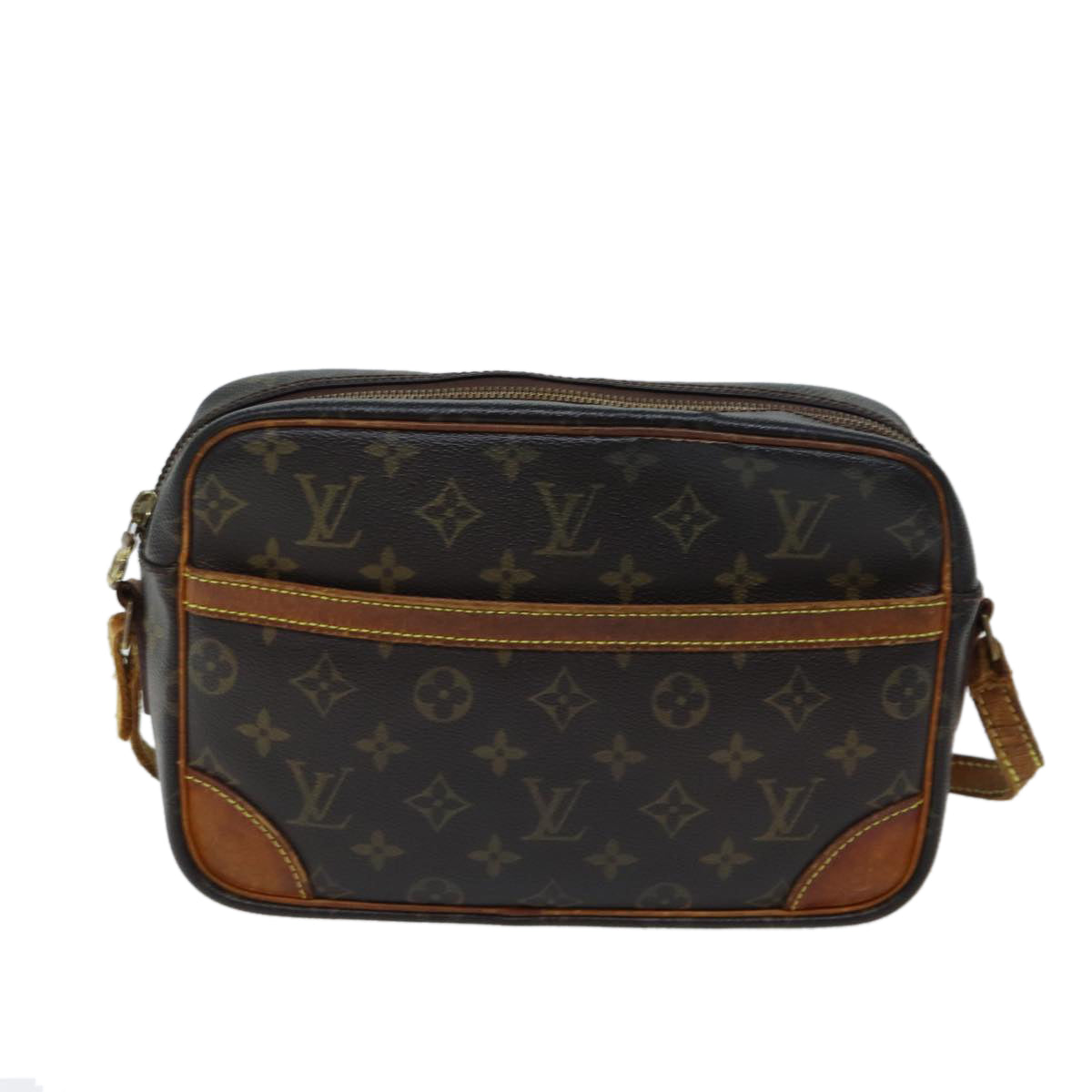 LOUIS VUITTON Monogram Trocadero 27 Shoulder Bag M51274 LV bs13536