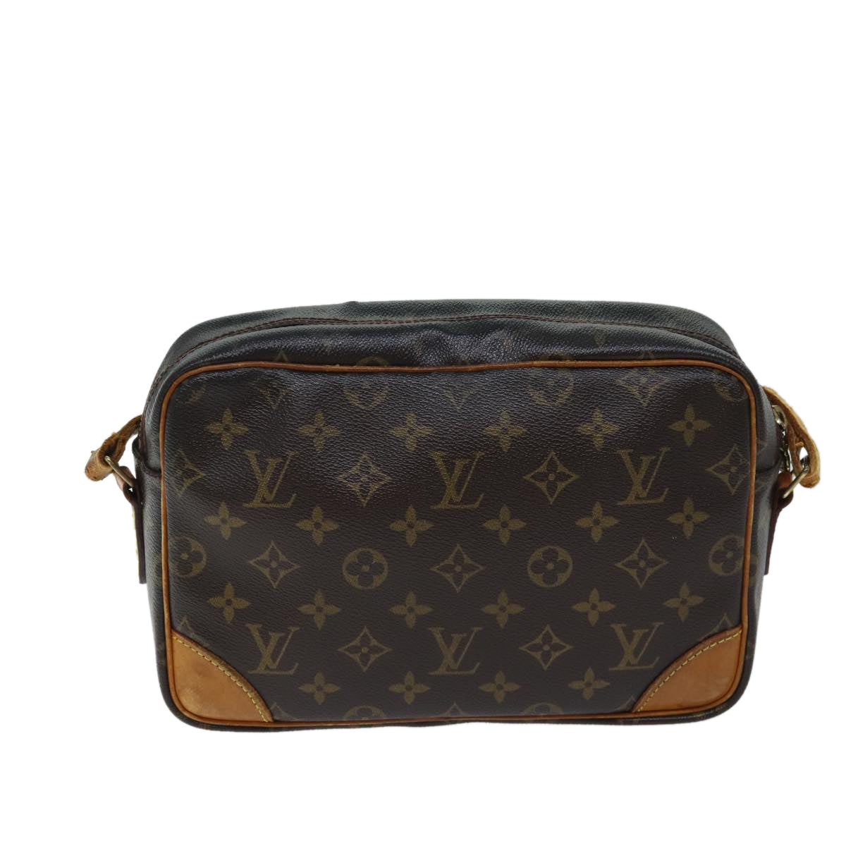 LOUIS VUITTON Monogram Trocadero 27 Shoulder Bag M51274 LV bs13536