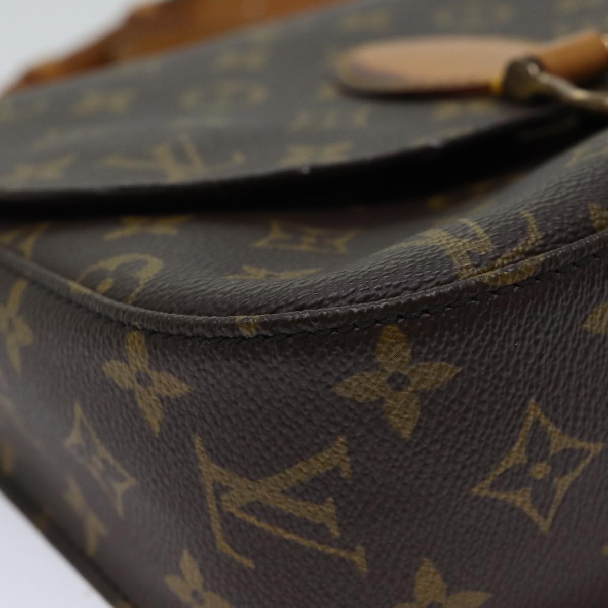LOUIS VUITTON Monogram Saint Cloud GM Shoulder Bag M51242 LV bs13541