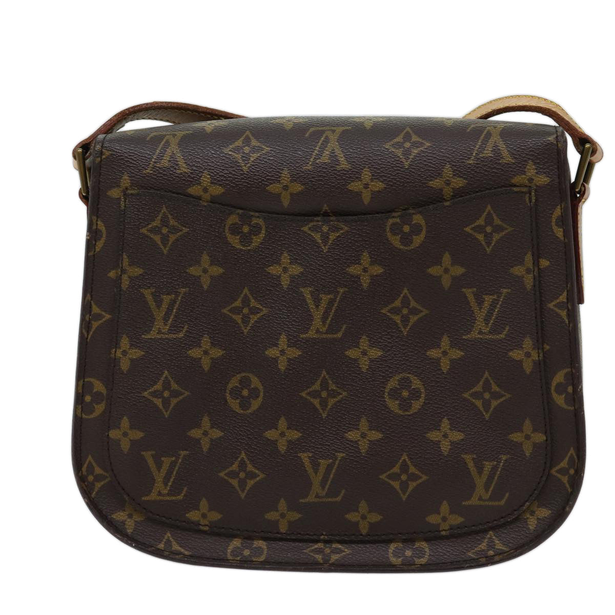 LOUIS VUITTON Monogram Saint Cloud GM Shoulder Bag M51242 LV bs13541