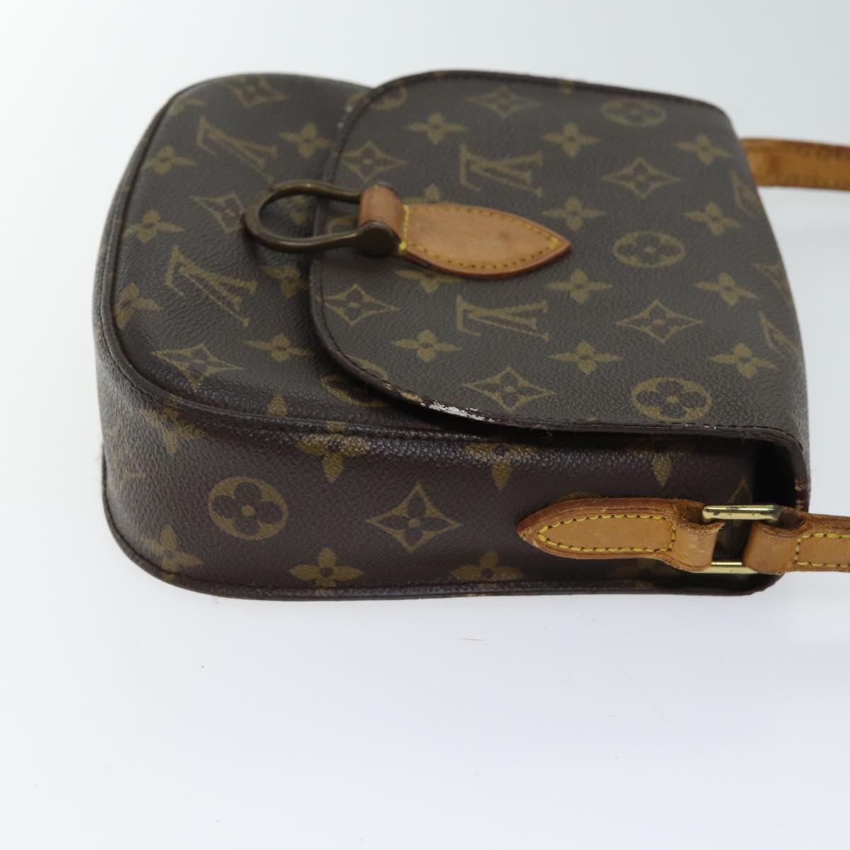 LOUIS VUITTON Monogram Saint Cloud MM Shoulder Bag M51243 LV bs13542