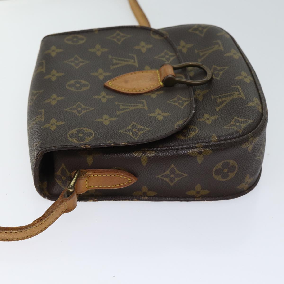 LOUIS VUITTON Monogram Saint Cloud MM Shoulder Bag M51243 LV bs13542