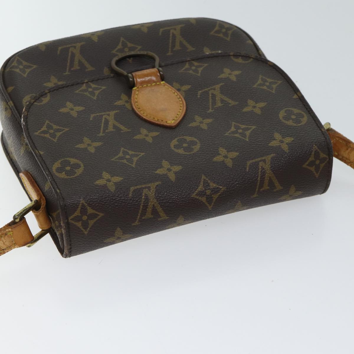 LOUIS VUITTON Monogram Saint Cloud MM Shoulder Bag M51243 LV bs13542